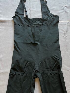 Women's Black Shapewear Bodysuit with Adjustable Straps